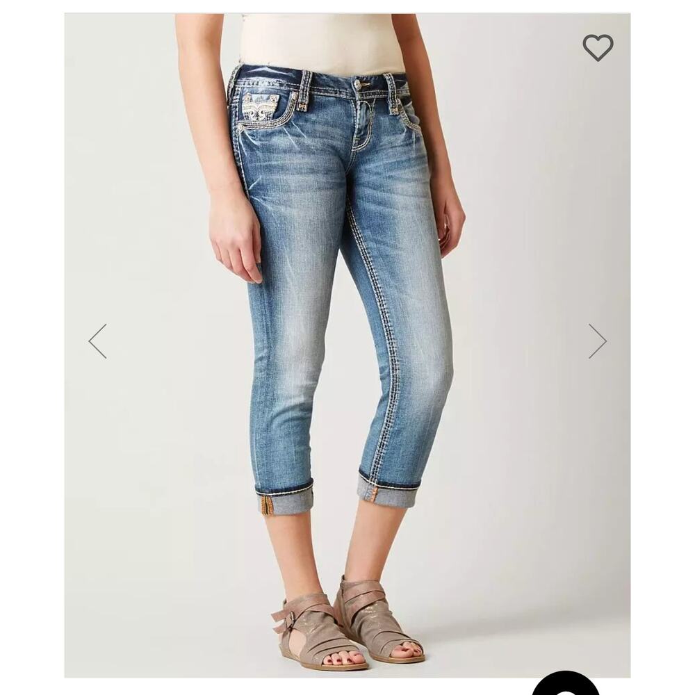 Rock Revival Vien Easy Crop Jeans Size 31